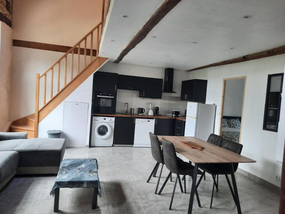 Chez Line Et Pierre: Appartement Spacieux, Lumineux Et Equipe La Bastide-de-Sérou Dış mekan fotoğraf