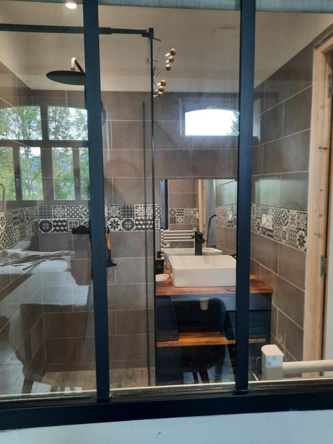 Chez Line Et Pierre: Appartement Spacieux, Lumineux Et Equipe La Bastide-de-Sérou Dış mekan fotoğraf